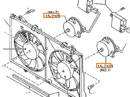 Used Radiator fan Radiator fan 38382693 38382693