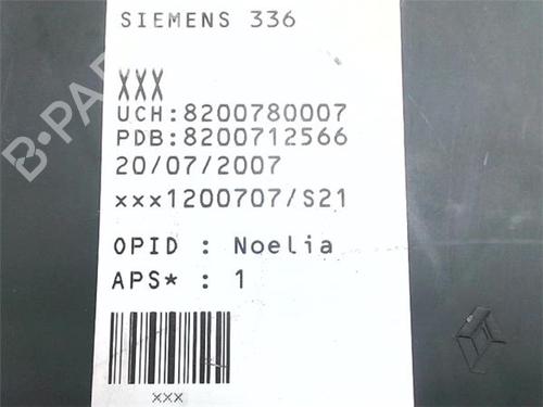 Electronic module RENAULT MEGANE II Saloon (LM0/1_) 1.5 dCi (LM1E) | BP38407445M83 - Image 3