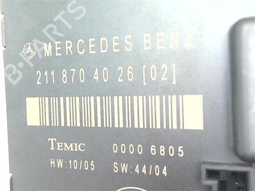 Comfort control module MERCEDES-BENZ E-CLASS (W211) E 280 CDI (211.020) | BP38379164M56 - Image 2