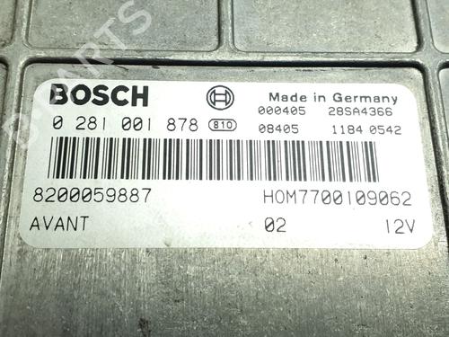 Control unit RENAULT CLIO II Hatchback Van (SB0/1/2_) 1.9 D (SB0E) | BP38406748M11  - Image 5