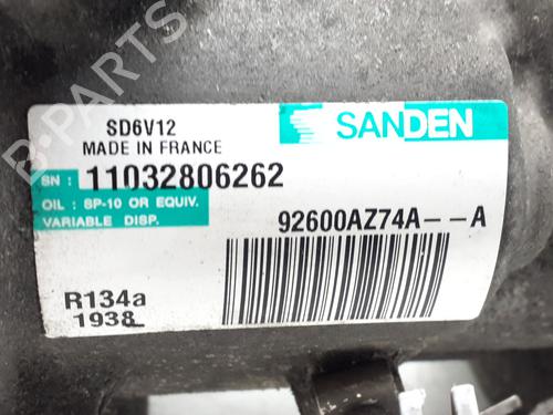 AC compressor NISSAN NOTE (E12) 1.5 dCi | BP38390060M34 - Image 6