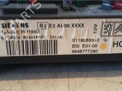 Fuse box PEUGEOT 206 SW (2E/K) 2.0 HDi | BP38407572E1 - Image 2