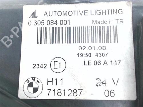 Left front fog light BMW 1 (E81) 116 i | BP38510254C30 - Image 3