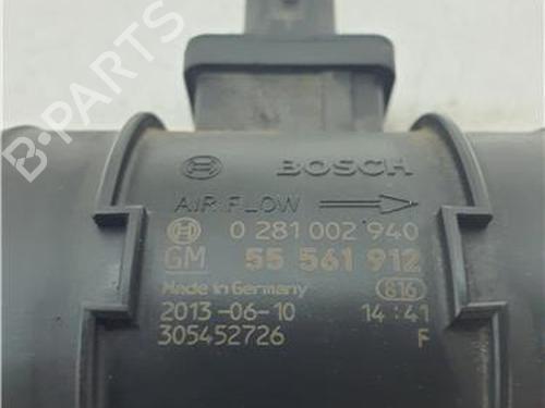 Mass air flow sensor OPEL ASTRA J Saloon 1.7 CDTI (69) | BP38366940M95 - Image 3