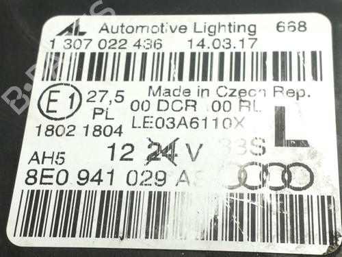 Left headlight AUDI A4 B7 (8EC) 2.0 TDI | BP38397640C28 - Image 6