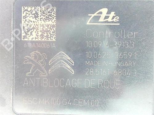 Módulo de ABS CITROËN C-ELYSEE (DD_) 1.2 VTi 82 | BP38379471M43 - Image 4