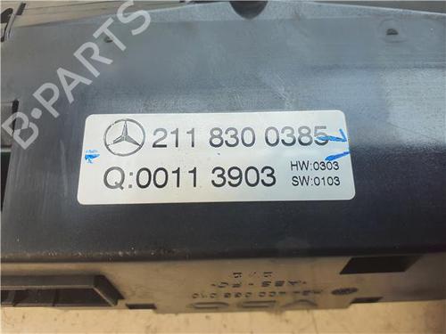 Climate control MERCEDES-BENZ E-CLASS (W211) E 270 CDI (211.016) | BP38370211I5 - Image 2