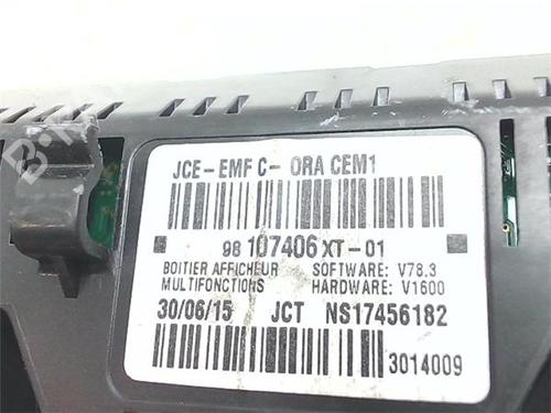 Display CITROËN C3 III (SX) 1.6 BlueHDi 75 | BP39434870C48 - Image 2