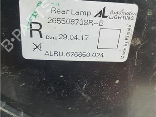 Right taillight RENAULT CAPTUR I (J5_, H5_) 0.9 TCe 90 | BP38365668C35 - Image 3