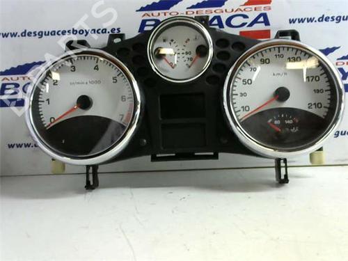 Used Instrument cluster Instrument cluster PEUGEOT 207 (WA_, WC_) 1.4 16V (88 hp) 38366057 38366057