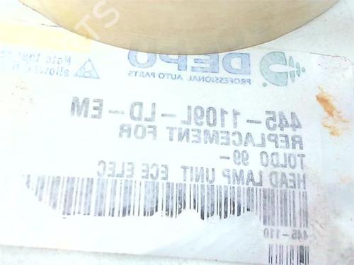 Left headlight SEAT LEON (1M1) 1.9 TDI | BP38399347C28 - Image 2