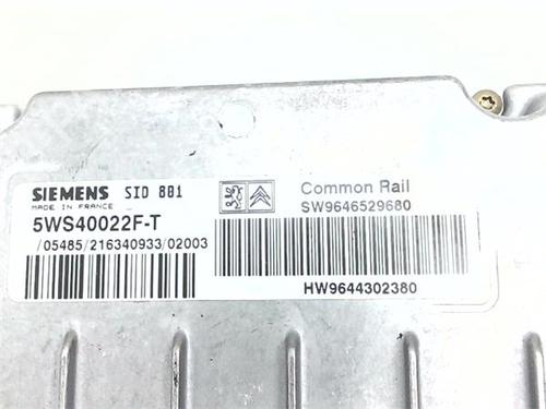 Control unit CITROËN C5 I (DC_) 2.0 HDi (DCRHYB) | BP39961960M11 - Image 2