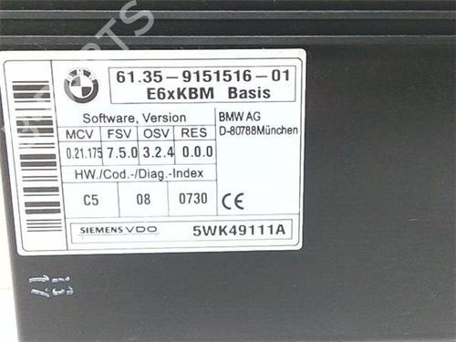 Electronic module BMW 5 (E60) 530 d | BP38375907M83 - Image 2