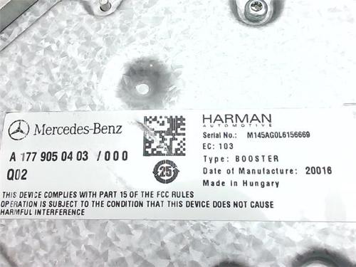 Electronic module MERCEDES-BENZ A-CLASS (W177) A 200 d (177.012) | BP38386770M83 - Image 4