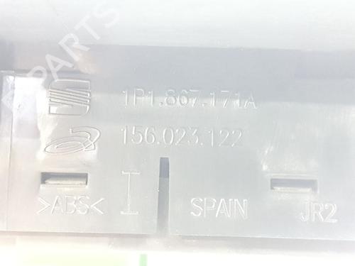 Left front window switch SEAT LEON (1P1) 2.0 TDI 16V | BP38334465I27 - Image 6