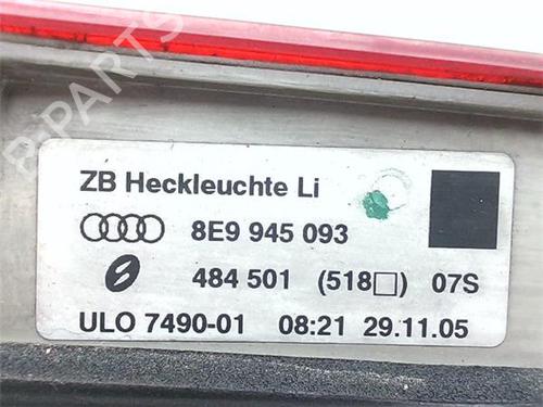 Kabinelys AUDI A4 B7 Avant (8ED) 2.0 TDI 16V | BP38376375I8 - Image 5