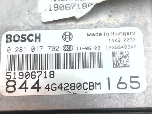 Control unit LANCIA DELTA III (844_) 2.0 D Multijet (844.AXD1A, 844.AXM1A) | BP38389983M11 - Image 2