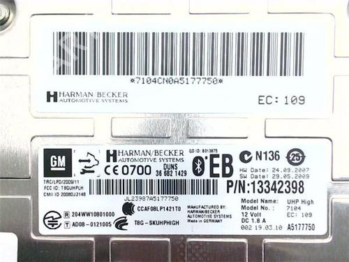 Electronic module OPEL INSIGNIA A Saloon (G09) 2.0 CDTI (69) | BP38373340M83 - Image 3