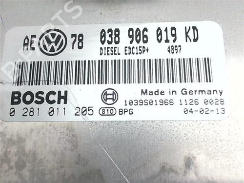 Control unit VW PASSAT B5.5 (3B3) 1.9 TDI | BP38349180M11 - Image 3