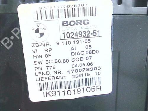 Instrument cluster BMW 1 (E87) 118 i | BP38395638C47 - Image 5