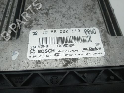 Engine control unit (ECU) VAUXHALL CORSA Mk III (D) (S07) 1.3 CDTI (L08) | BP40305706M57 - Image 2