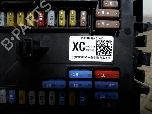 Used Fuse box Fuse box TESLA MODEL X (5YJX) 75D AWD (525 hp) 40347654 40347654