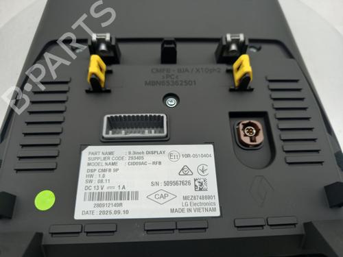 Display monitor RENAULT CLIO V (B7_) 1.6 E-TECH 145 (B7MU) | BP40300687C48 - Image 5