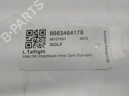 Used Left taillight Left taillight VW GOLF VI (5K1) 1.6 TDI (105 hp) 40342522 40342522