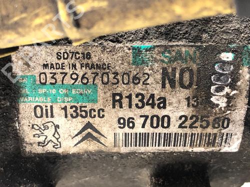 AC compressor CITROËN C5 III Break (RW_) 2.0 HDi 140 | BP39376298M34 - Image 4