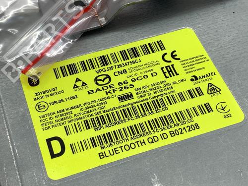 Electronic module MAZDA 2 Hatchback (DL, DJ) 1.5 SKYACTIV-G | BP39735791M83 - Image 3