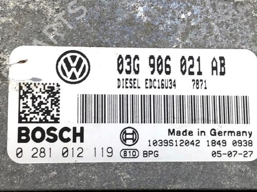 Engine control unit (ECU) VW PASSAT B6 (3C2) 2.0 TDI | BP39304920M57 - Image 3