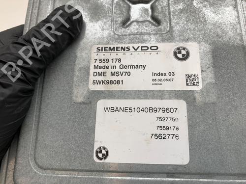 Engine control unit (ECU) BMW 5 (E60) 525 i | BP39373620M57 - Image 5