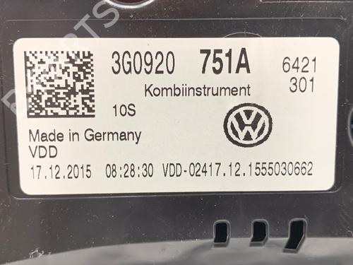 Instrument cluster VW PASSAT B8 (3G2, CB2) 2.0 TDI 4motion | BP39299370C47 - Image 5