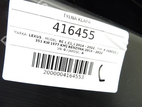 Tailgate LEXUS RC (_C1_) F (USC10_, USC10R) | BP39268902C6 - Image 10
