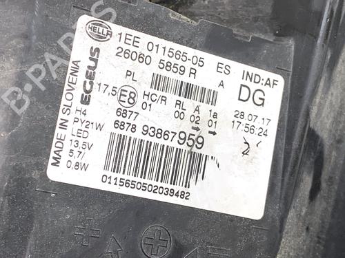 Left headlight OPEL VIVARO B Bus (X82) 1.6 CDTI (06) | BP39354488C28 - Image 6