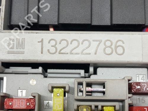 Fuse box OPEL INSIGNIA A (G09) 2.0 CDTI (68) | BP39271085E1 - Image 5