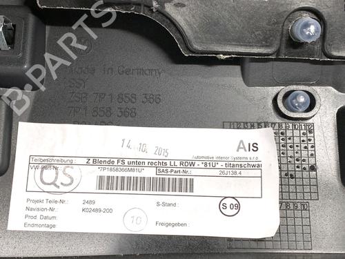 Dashboard VW TOUAREG (7P5, 7P6) 3.6 V6 FSI | BP39338904C46  - Image 12