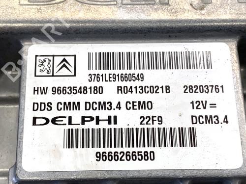Engine control unit (ECU) CITROËN C5 III (RD_) 2.0 HDi 140 (RDRHF8, RDRHFA, RDRHA8, RDRHAJ) | BP39337727M57 - Image 6
