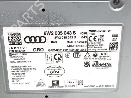 Radio AUDI A4 B9 (8W2, 8WC) 35 TFSI Mild Hybrid | BP39301788E6 - Image 4
