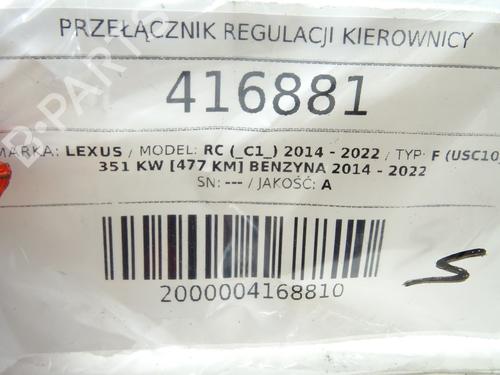 Steering wheel controls LEXUS RC (_C1_) F (USC10_, USC10R) | BP39268912E15 - Image 5