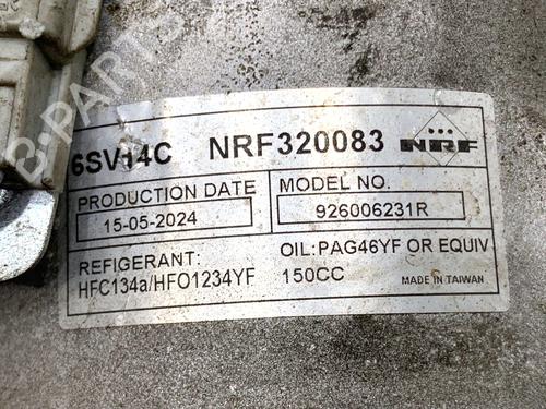AC compressor RENAULT MEGANE IV Hatchback (B9A/M/N_) 1.5 dCi 110 (B9A3) | BP39340092M34 - Image 5