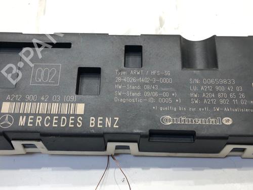 Electronic module MERCEDES-BENZ C-CLASS (W204) C 200 CDI (204.001) | BP39278065M83 - Image 4