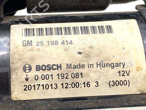 Starter OPEL ASTRA J Saloon 1.4 LPG (69) | BP39327078M8 - Image 5
