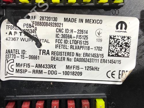 Fuse box JEEP COMPASS (MP, M6, MV, M7) 2.4 MultiAir 4x4 | BP39282062E1 - Image 4