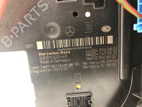 Electronic module MERCEDES-BENZ C-CLASS (W204) C 200 CDI (204.001) | BP39278066M83 - Image 4