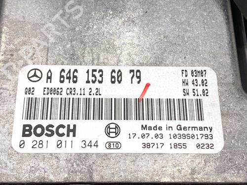 Engine control unit (ECU) MERCEDES-BENZ E-CLASS T-Model (S211) E 220 T CDI (211.206) | BP39341200M57 - Image 6