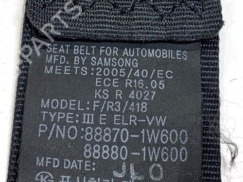 Front left seatbelt KIA RIO III (UB) 1.2 CVVT | BP39519618I26 - Image 5