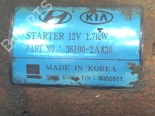 Starter HYUNDAI i40 I (VF) 1.7 CRDi | BP39276814M8 - Image 4