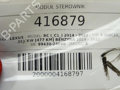 Módulo eletrónico LEXUS RC (_C1_) F (USC10_, USC10R) | BP39268910M83 - Image 3