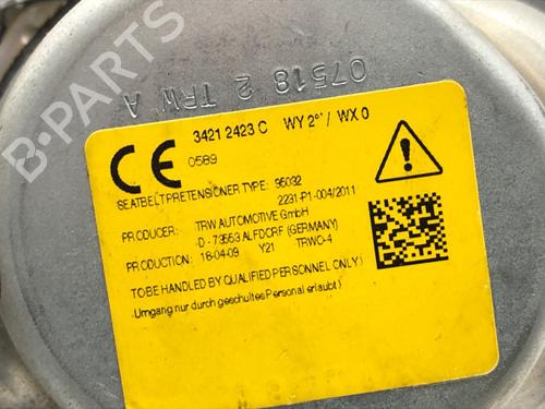 Front left seatbelt OPEL VIVARO B Platform/Chassis (X82) 1.6 CDTI (03) | BP40522226I26 - Image 3